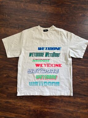 We11done Multi Spellout Tshirt